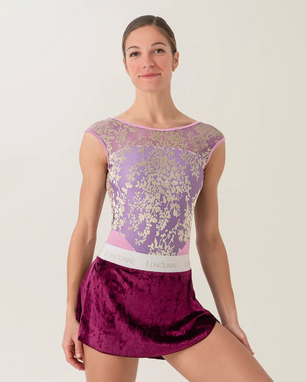 Sierra Velvet Skirt – Prune Royale