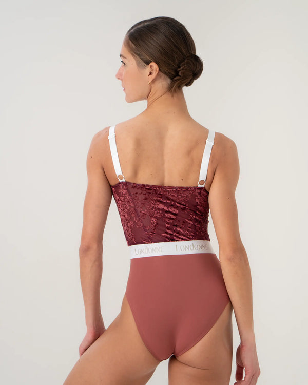 Athena Leotard – Black Cherry