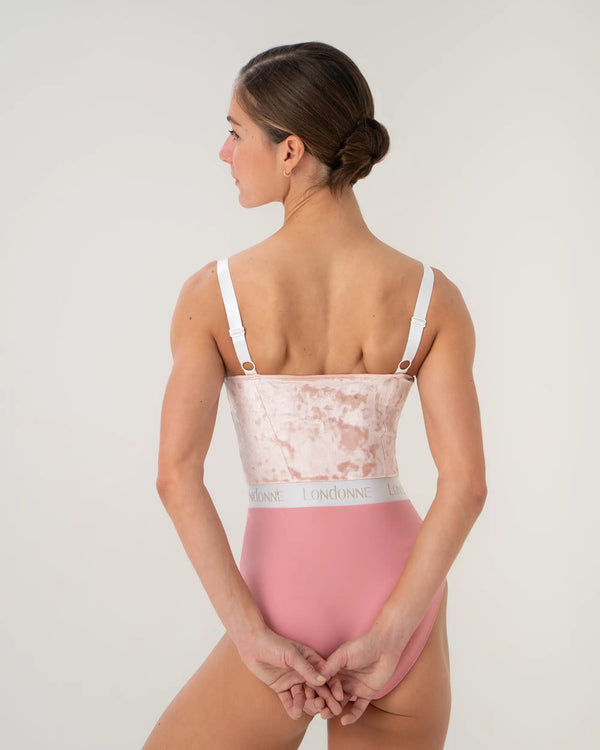 Athena Leotard – Blush Candy Pink