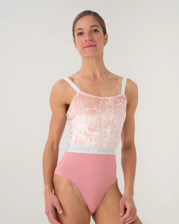 Athena Leotard – Blush Candy Pink