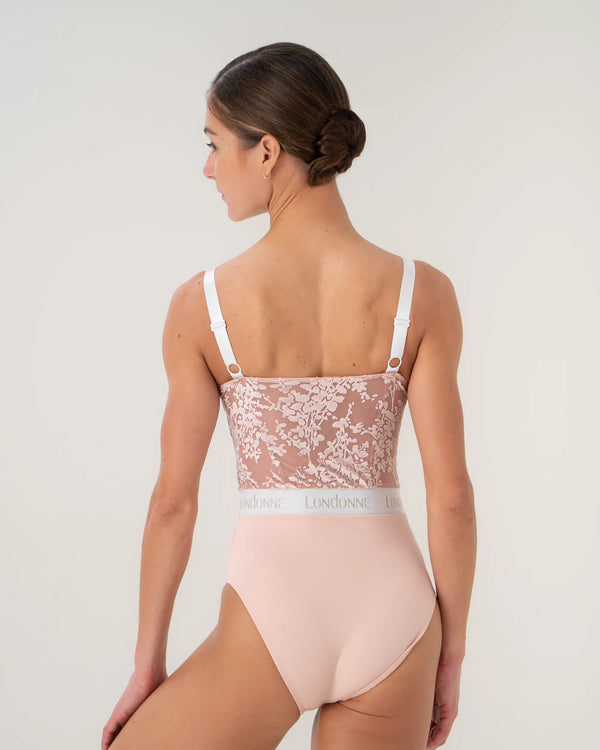 Athena Leotard – Dusty Rose