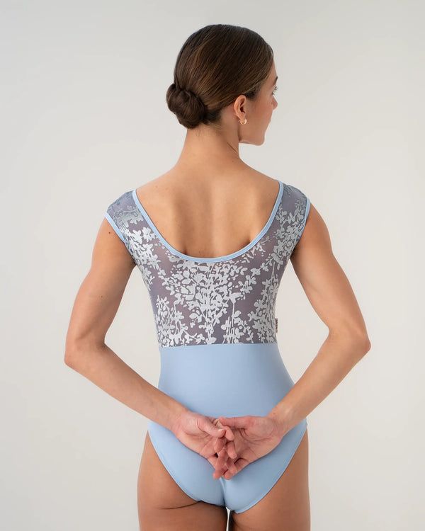 Geneva Leotard - Frosted Azure