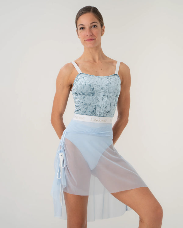 Hera Mesh Skirt – Glacier