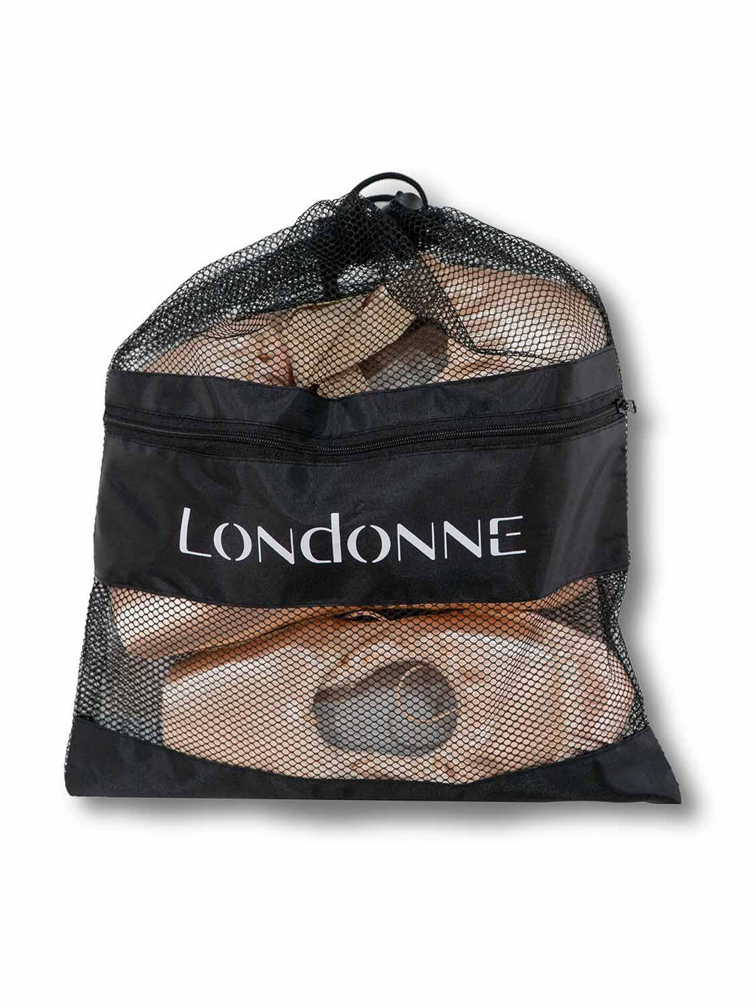 Londonne large pointe shoe bag with ballet shoes