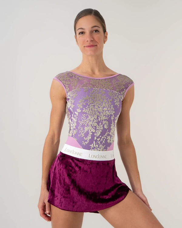 Sierra Velvet Skirt – Prune Royale
